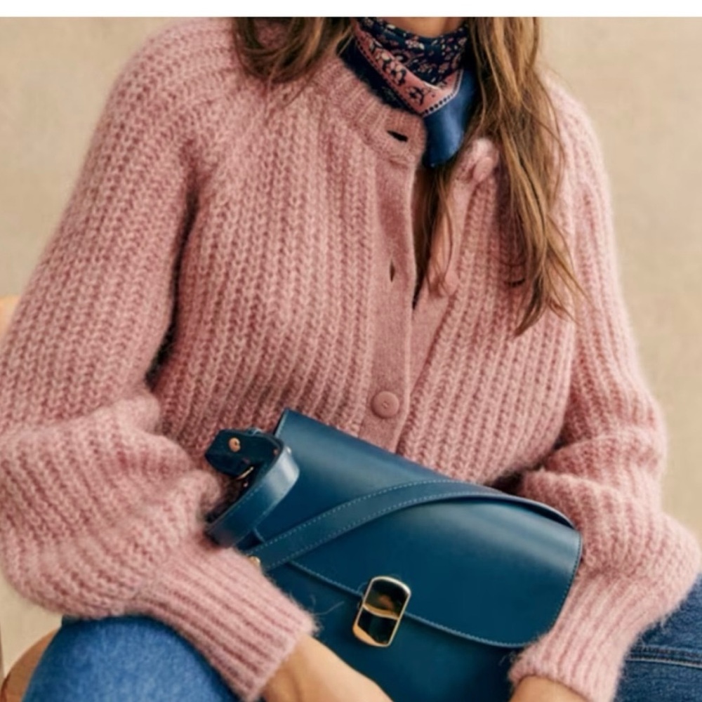 Sezane Emile Cardigan - Pink